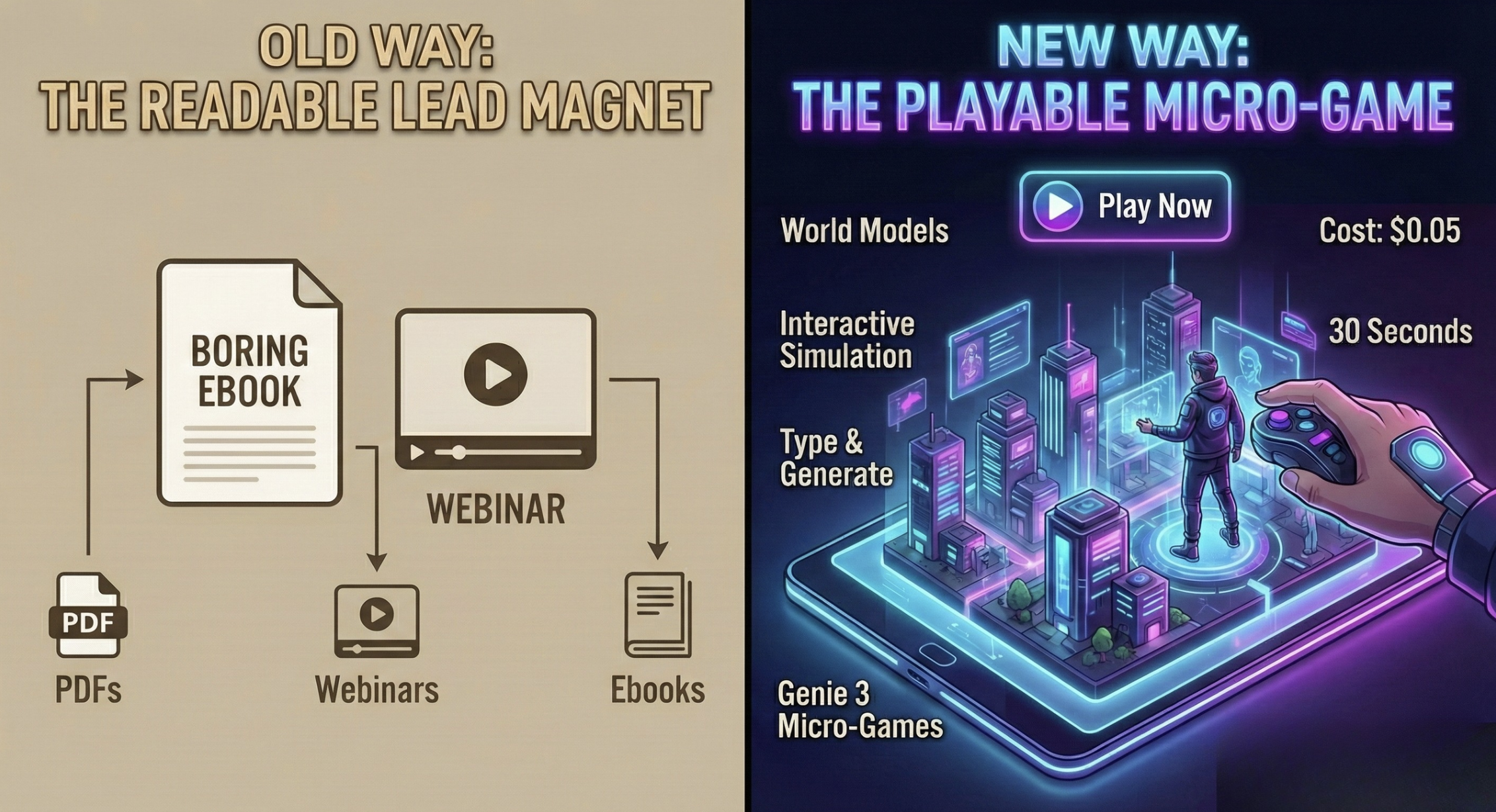 The “Micro-Game” Thesis: Why Your Next Lead Magnet Should Be Playable, Not Readable