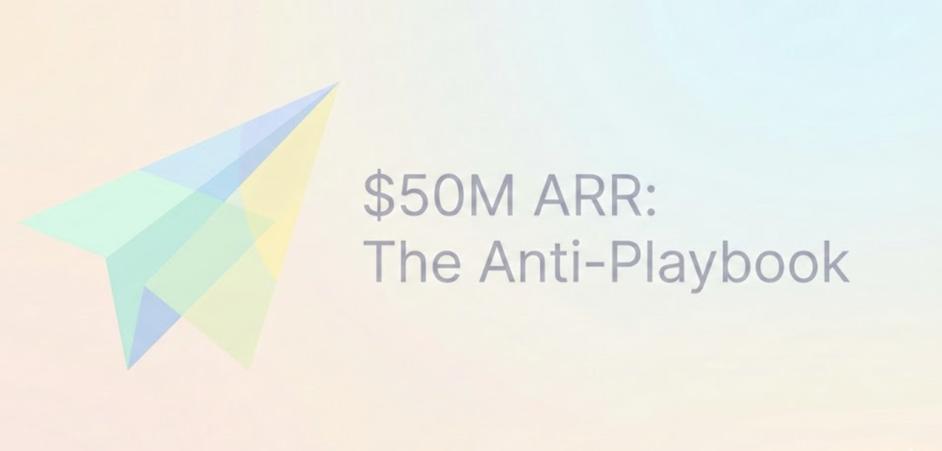 How Gamma Hit $50M ARR By Ignoring Silicon Valley’s Growth Playbook