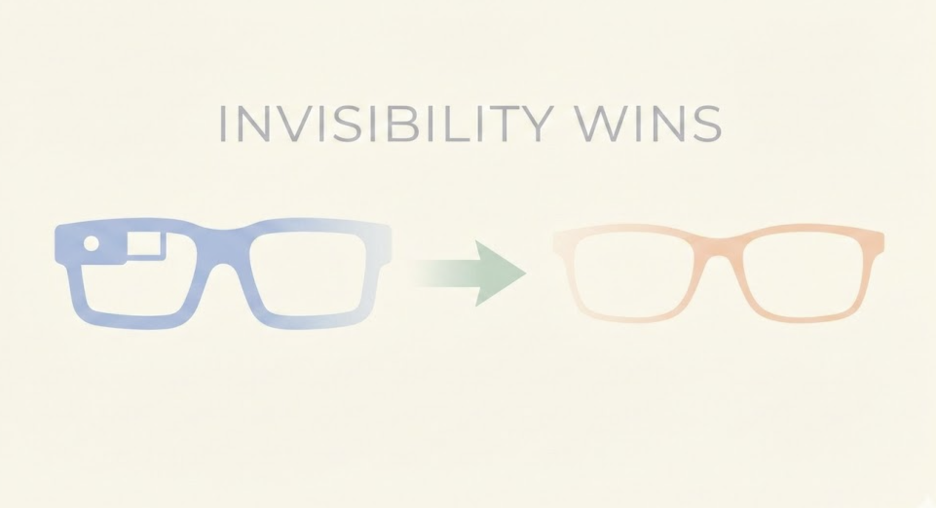 The Battle for Your Face: Why the Next Tech Giant Won’t Win with More Features—But with Invisibility